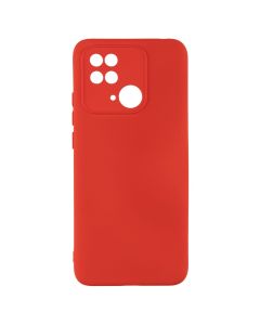 Чохол накладка для Xiaomi Redmi 10С Soft Case Червона (Red)