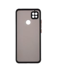 Чохол накладка для Xiaomi Redmi 10A Avenger Matte Color Чорна (Black)