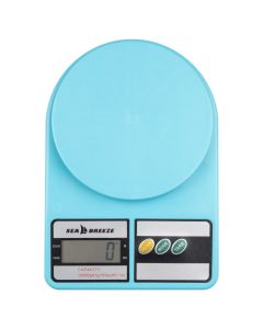 Ваги кухонні SeaBreeze SB-070 Блакитні (Blue)