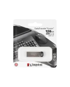 USB Флеш Kingston DT Kyson USB 3.2 128Gb Срібна (Silver)