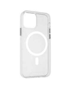 Чехол накладка для iPhone 12/12 Pro TPU Space MagSafe Прозрачный