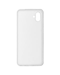 Чехол накладка для Samsung A04 Ультратонкий Прозрачный (Transparent)