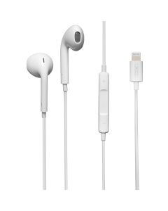 Навушники з мікрофоном XO EP3 Lightning Білі (White)