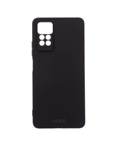 Чохол накладка для Xiaomi Redmi Note 11 Pro Skin (Matte TPU) MakeFuture Чорна (Black)