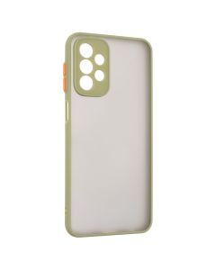 Чохол накладка для Samsung A23 Frame (Matte PCTPU) MakeFuture Зелена (Green)