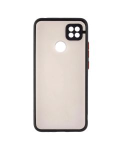 Чохол накладка для Xiaomi Redmi 10A Frame (Matte PCTPU) MakeFuture Чорна (Black)