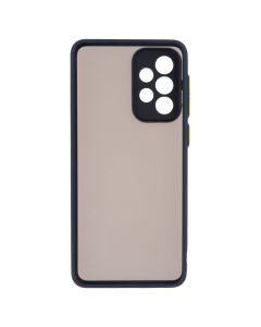 Чехол накладка для Samsung A33 Frame (Матовый PCTPU) MakeFuture Синий