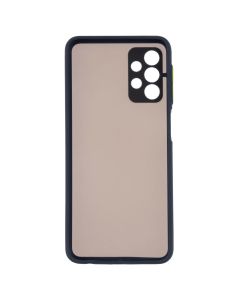 Чохол накладка для Samsung A32 5G Frame (Matte PCTPU) MakeFuture Синя (Blue)