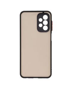 Чохол накладка для Samsung A23 Frame (Matte PCTPU) MakeFuture Чорна (Black)