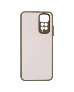 Чохол-накладка для Xiaomi Redmi Note 11 Frame (Matte PCTPU) MakeFuture Зелена (Green)