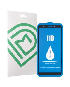 Защитное стекло для Samsung A01 Core DM 3D Черное (Black)