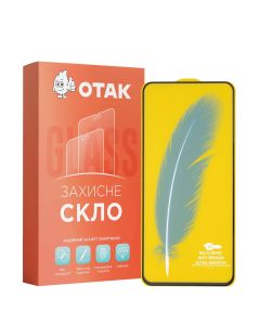 Захисне скло для Xiaomi Redmi K30 3D Чорне (Black) KP !