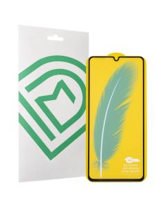 Защитное стекло для Samsung A41 DM 3D Черное (Black) KP!