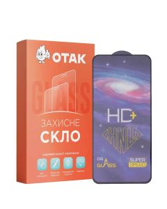 Захисне скло для Realme 7 Pro 3D Чорне (Black) KP