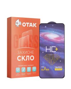 Защитное стекло для Realme 6 3D Черное (Black) KP