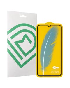 Защитное стекло для Samsung A40 DM 3D Черное (Black)