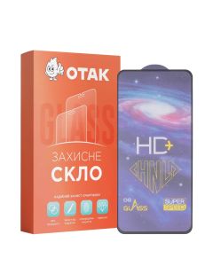 Захисне скло для Oppo A72 3D Чорне (Black) KP