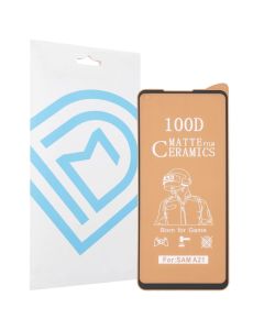 Захисне скло для Samsung A21 DM Ceramic Matte Чорне (Black)