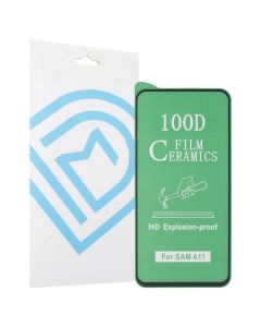 Захисне скло для Samsung A11 DM Ceramic Чорне (Black)