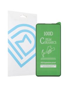 Защитное стекло для Xiaomi Redmi Note 9S Ceramic Черное (Black)