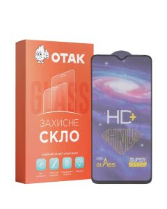 Защитное стекло для Realme X2 Pro 3D Черное (Black) KP