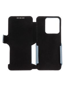 Чехол кейс для TECNO Spark GO 2022/2023 Status Case Магнит Голубой (Blue)