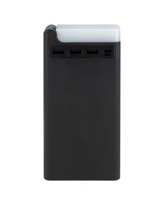 PowerBank 30000 mAh Hoco J62 Jove Tablet Lamp Чорний (Black)