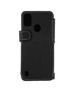 Чехол кейс для ZTE Blade A51 Status Case Магнит Черный (Black)