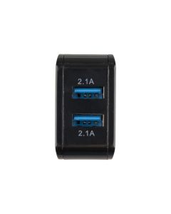 Зарядний пристрій Gelius Ultra Prime GU-HC02 2USB 2.1A + кабель Micro-USB Чорний (Black)