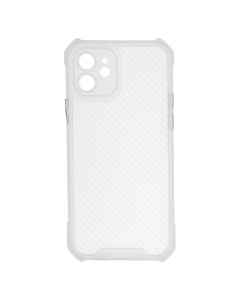 Чехол-накладка для iPhone 12 TPU Ease Carbon Белый (White)
