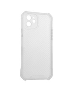 Чехол-накладка для iPhone 12 TPU Ease Carbon Белый (White)