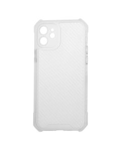 Чехол-накладка для iPhone 12 TPU Ease Carbon Белый (White)