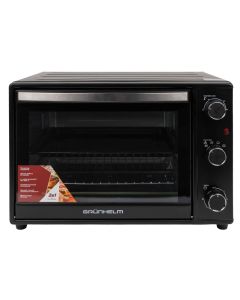 Електропіч Grunhelm GN42AB Чорна (Black)