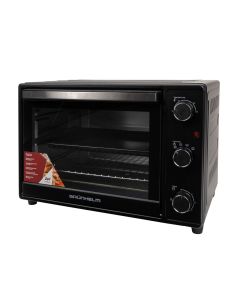 Електропіч Grunhelm GN42AB Чорна (Black)