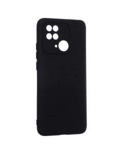 Чехол накладка для Xiaomi Redmi 10C/C40 Soft Case Черный (Black)