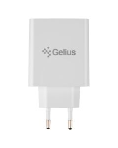 Зарядний пристрій Gelius X-Duo PRO 45W GP-HC053 + кабель Type-C to Type-C Білий (White)