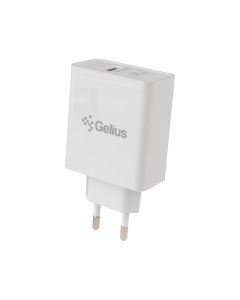 Зарядний пристрій Gelius X-Duo PRO 45W GP-HC053 + кабель Type-C to Type-C Білий (White)