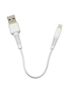 USB кабель Intaleo Lightning 0.2м Білий (White)