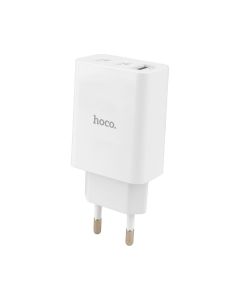Зарядний пристрій Hoco C99A Dual PD20W+QC3.0 Білий (White)