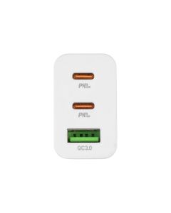 Зарядний пристрій Hoco C99A Dual PD20W+QC3.0 Білий (White)