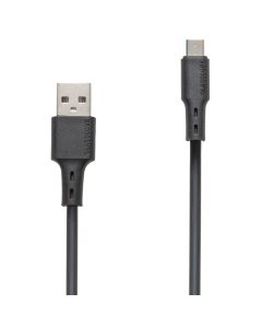 USB-кабель Glasscove Flex 3A Micro-USB 1м Чёрный