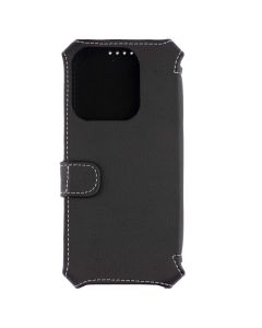 Чохол кейс для TECNO Pop 7 Status Case Магніт Чорний (Black)