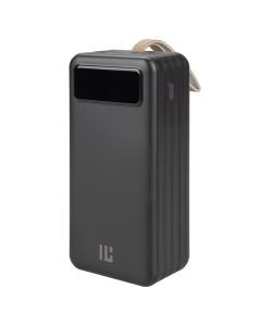 PowerBank 50000 mAh IL IL-06-50 22.5W 4USB Fast Charging LCD Чорний (Black)
