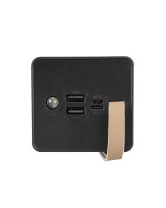 PowerBank 60000 mAh Tehno Bit TB-701-60 2.4A 2USB LED Чорний (Black)