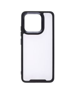 Чехол накладка для Xiaomi Redmi 12C/Poco C55 TPU+PC Lyon Case Черный (Black)