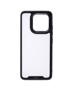 Чехол накладка для Xiaomi Redmi 12C/Poco C55 TPU+PC Lyon Case Черный (Black)