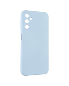 Чехол накладка для Samsung A14 Soft Case Голубой (Blue)