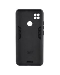 Чохол накладка для Xiaomi Redmi 9C/10A Transformer Ring Рожева (Bright Pink)