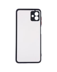 Чехол-накладка для Samsung A04 Avenger Matte Черный (Black)