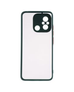 Чохол накладка для Xiaomi Redmi 12C Avenger Matte Зелена (Dark Green)